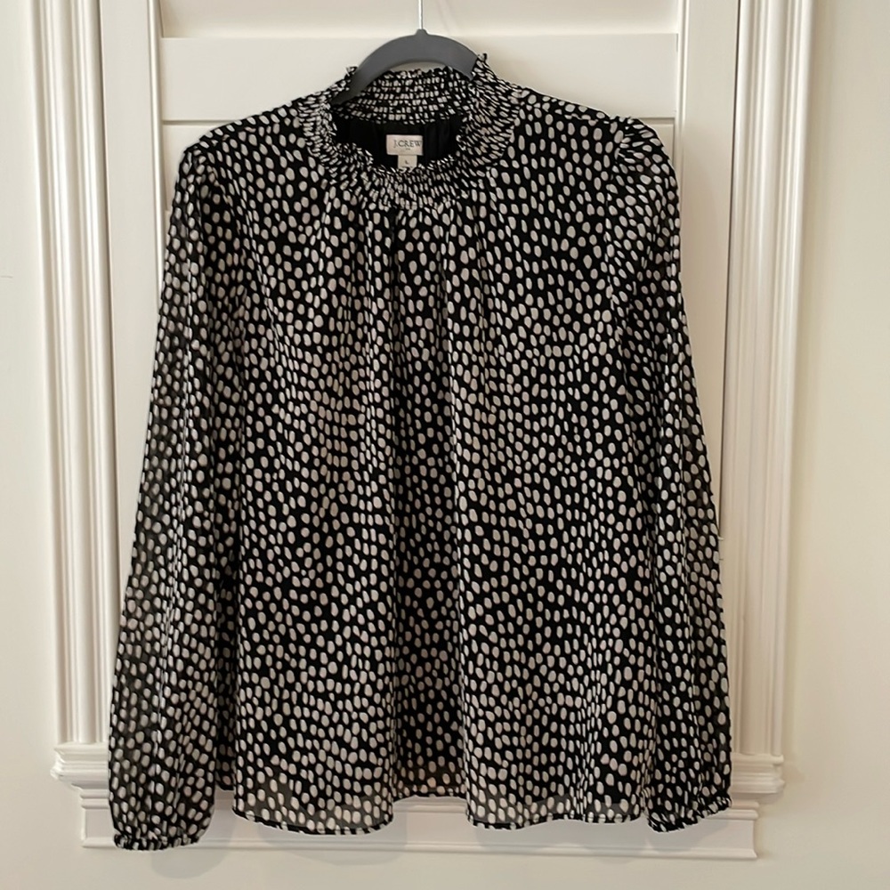 JCREW Blouse, size large.